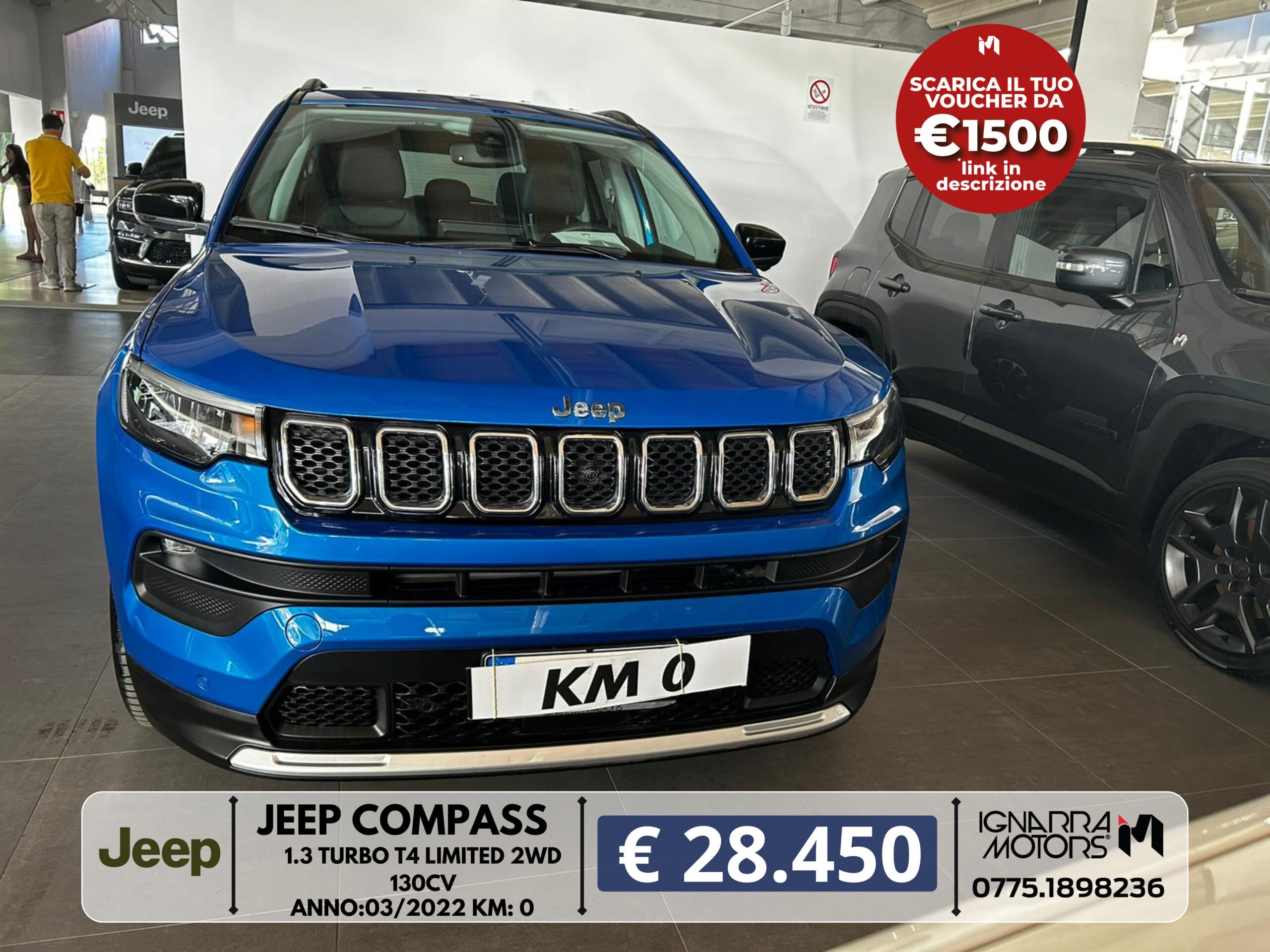 Jeep Compass 1.3 TURBO T4 LIMITED 2WD 130CV