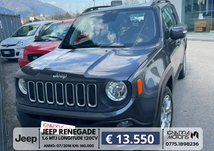 Jeep Renegade 1.6 mjt Longitude fwd 120cv my16 – FR222LA
